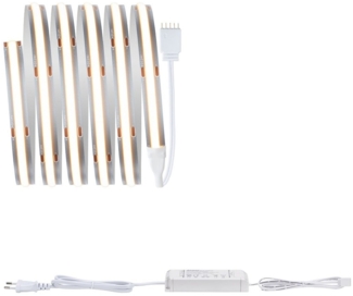 Paulmann MaxLED 500 Stripe-Basisset 1,5 m warmweiß Full-Line COB silber