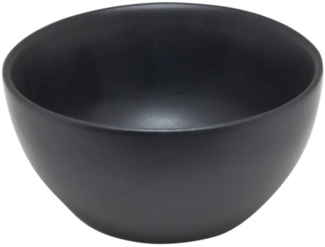 HIT Trading Dipschale BRUNCH, Ø 9,5 cm, Schwarz matt, Steingut, (Set, 6-tlg)