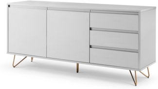 Sideboard mit 2 Türen 3 Schubladen Kommode Highboard Wohnzimmerschrank Anrichte