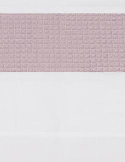 Bink Bedding Pique Bettlaken Altrosa 100x150 cm Rosa