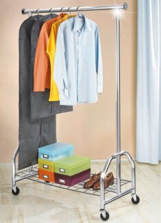 WENKO Kleiderständer Garderobenständer Kleiderstange Garderobe Ständer Profi - WENKO