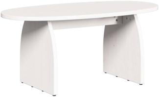 vidaXL Couchtisch Weiß 873533