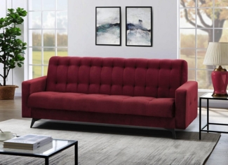 Beautysofa Schlafsofa GRETA BIS, Sofa Couch für Wohnzimmer