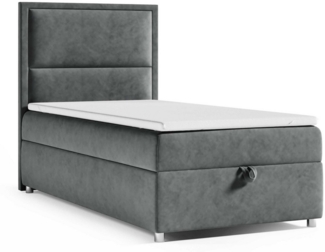 Best for Home Boxspringbett Boxspringbett Trinity K-11 SINGLE mit Bettkasten & Bonellfederkern (70x200 80x200 90x200 100x200 cm), verschiedene Liefermöglichkeiten, TOP Preis-Leistungs-Verhältnis