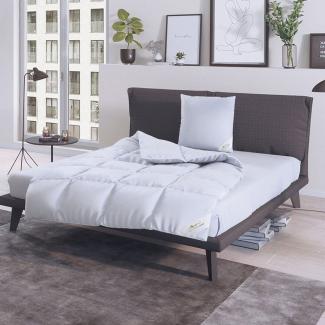 BettwarenShop Daunendecke Comfort extra warm, Füllung: 60% Daunen, 40% Federn|240x220 cmBettwarenShop Daunendecke Comfort extra warm, Füllung: 60% Daunen, 40% Federn