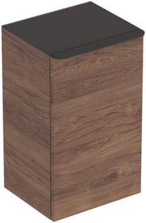 GEBERIT SMYLE SQUARE Seitenschrank 36 cm breit, Braun dunkel, Türanschlag rechts