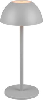 my home LED Außen-Tischleuchte Abbey Tischleuchte (Stück), Dimmfunktion, USB-Ladefunktion, LED fest integriert, Warmweiß, Outdoor Akku Tischlampe Pilzdesign, USB-C, 4-fach Touch Dimmer, IP54