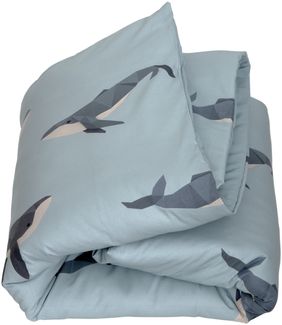 Studio Ditte Bettbezug - Wal - 140x220 cm Blau