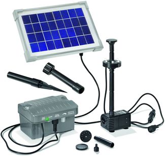 Solar-Pumpen-System Palermo LED komplettes Set