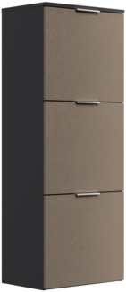 Schuhschrank Domus-L 3 Klappen 12 Paar Schuhe Sand : Sand / Grafit