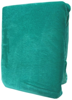 Leonado Vicenti Spannbettlaken Winter Teddy Plüsch, Nicki, Gummizug: rundum, (1 Stück), Flauschig warmes Cashmere Touch, Einfarbig