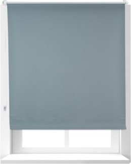 2 x Verdunkelungsrollo grau 110x160 cm 10023032