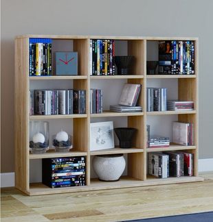 VCM Standregal Megosa 912419 Sonoma-Eiche (Sägerau) H. 82 x B. 102 x T. 23 cm