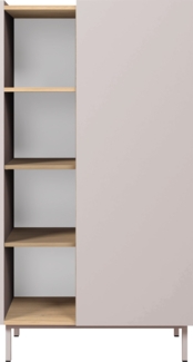 Regal Siapen (Farbe: Cashmere + Eiche Cremona)