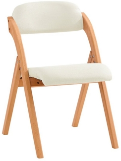 SoBuy Klappstuhl FST92, Klappstuhl Küchenstuhl mit gepolsterter Sitzfläche und Lehne grau