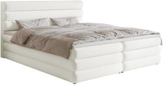 Selsey 'Alegre' Boxspringbett mit Bettkasten, weiß, 160x200 cm