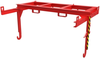 Bauer Traverse für Stapelkipper BKT 200, lackiert, Feuerrot