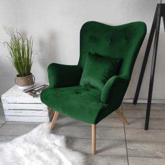 Sessel Hosul, Farbe: Magic Velvet 2227