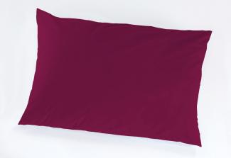 Vario Kissenbezug Jersey bordeaux, 40 x 60 cm