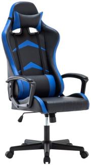 Intimate WM Heart Gaming-Stuhl Verstellbarer Ergonomischer Schreibtischstuhl mit hoher Rückenlehne, Höhenverstellbar Bürostuhl mit Kopfkissen, Lendenkissen