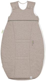 Odenwälder Jersey-Schlafsack Airpoints melange latte 90 cm