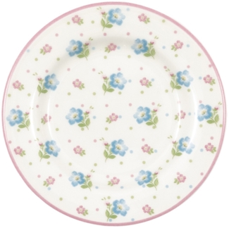 Greengate Brotteller 15 cm Rosalia white