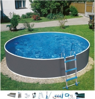 my POOL BWT Rundpool HYPE 7 (Komplett-Set, 10-tlg), in verschiedenen Größen