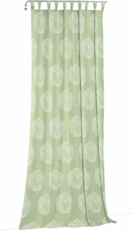 Wirth Vorhang Kingston (1 St), Schlaufen, blickdicht, Jacquard