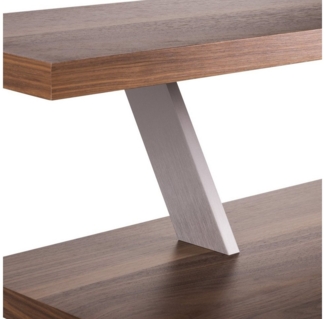 SO-TECH® Tischaufsatz Barkonsole COUNTER Aluminium massiv Höhe 178 mm, (2-St), schräg 60°, Edelstahloptik