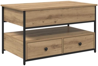 vidaXL Couchtisch Artisan-Eiche 85 x 50 x 50 cm Holzwerkstoff 883056