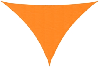 vidaXL Sonnensegel Orange 7x5x5 m 100% Polyester Oxford 42002292