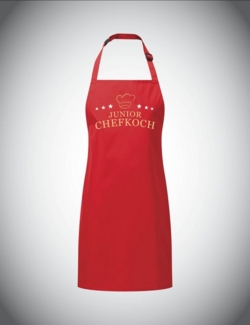Youth Designz Kochschürze Kinder Schürze Junior Chefkoch Print Grillschürze Statement Geschenk, mit lustigem Spruch & Logo Aufdruck für Jungen & Mädchen