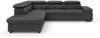 Home affaire Ecksofa Alberto L-Form, mit Kopfteilverstellung, wahlweise mit Bettfunktion