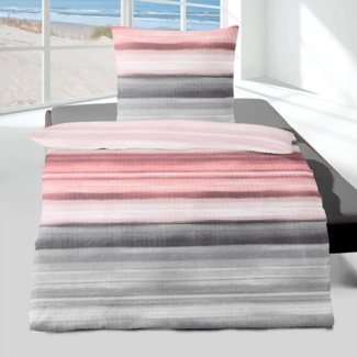 TRAUMSCHLAF Bettwäsche Tuusula, Seersucker, 2 teilig, bügelfreie Seersucker Qualität