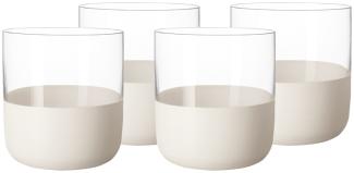 Villeroy & Boch Manufacture Rock Blanc Shot Glas 80 ml 4er Set