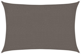 vidaXL Sonnensegel 160 g/m² Anthrazit 2x3 m HDPE 311062