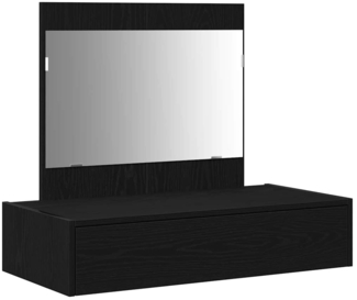 vidaXL Schminktisch mit Speicher Schwarz 83 x 40 x 70 cm Holzwerkstoff 865200