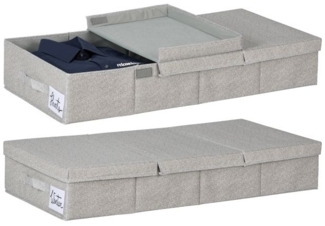 Unterbettkommode mit Deckel 2er Set 10050562