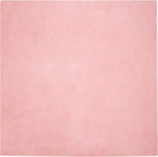 vidaXL Kunstfell Hasen Teppich Olite Rosa 200 x 200 cm Polyester 42021709