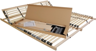 BeCo Easy Star Lattenrost verstellbar – Individuell anpassbares Kopfteil, ideal für alle Matratzenarten, stabil, langlebig, für hohen Schlafkomfort Größe 180x200 cm