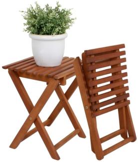 Garden Pleasure Klapphocker TACOMA Eukalyptus FSC 100%, geölt