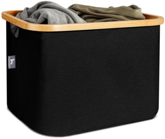 HENNEZ Aufbewahrungskorb Aufbewahrungskorb 40L Faltbarer Wäschekorb, Aufbewahrungsboxen Stoff - Wäschekorb Aufbewahrungskörbe