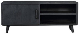 Villa Möbel TV-Board (120 x 45 x 50 cm, 1 St, 1 TV Möbel), Mangoholz mit natürlicher Maserung