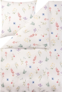 Estella Interlock Jersey Bettwäsche Verna 6302-985 Blumenwiese 135x200
