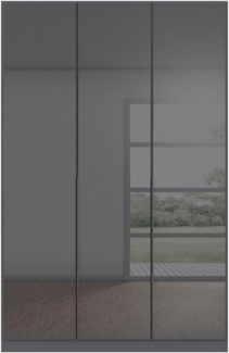 OTTO home Drehtürenschrank Kleiderschrank Kleiderschränke Schrank Garderobe AGORDO mit Glasfront (in zwei Griff-Farben, Breiten 91-360 cm) durchdachte Innenausstattung, in 7 Breiten und 2 Höhen MADE IN GERMANY