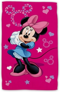 Disney Minnie Mouse Handtuch Handtuch 100% Baumwolle, 30x50 cm, schnelltrocknend & bedruckt