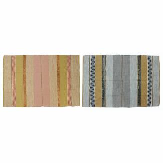 Teppich DKD Home Decor Polyester Bunt Moderne 120 x 180 x 1 cm (2 Stück)