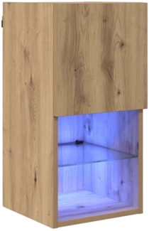 vidaXL Wandmontierter TV-Schrank Artisan-Eiche 30,5 x 30 x 60 cm 882944