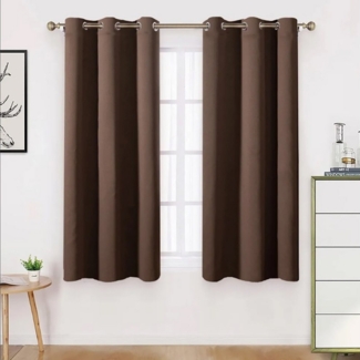 FOUORTUNATE-BEE Verdunkelungsvorhang Thermovorhang Kälteschutz mit Ösen (2 St)