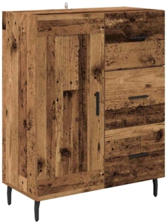 vidaXL Sideboard Altholz 69,5 x 34 x 90 cm Verbundholz und Eisen 881636